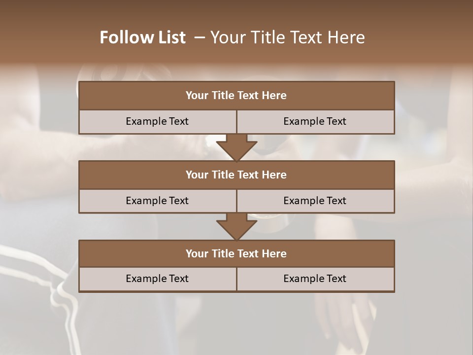 Trainer Strength People PowerPoint Template