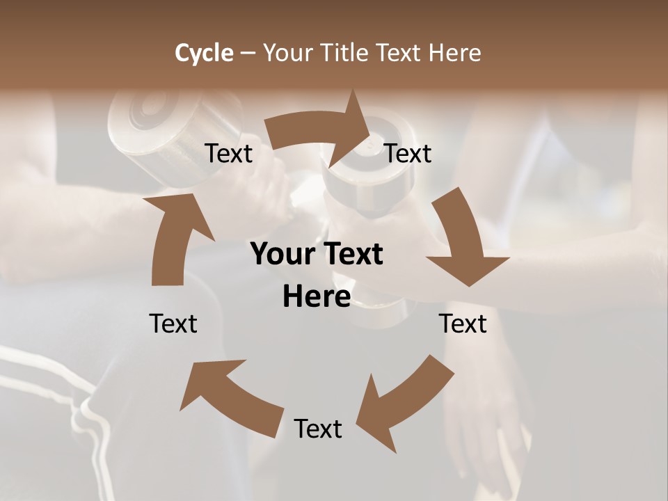 Trainer Strength People PowerPoint Template