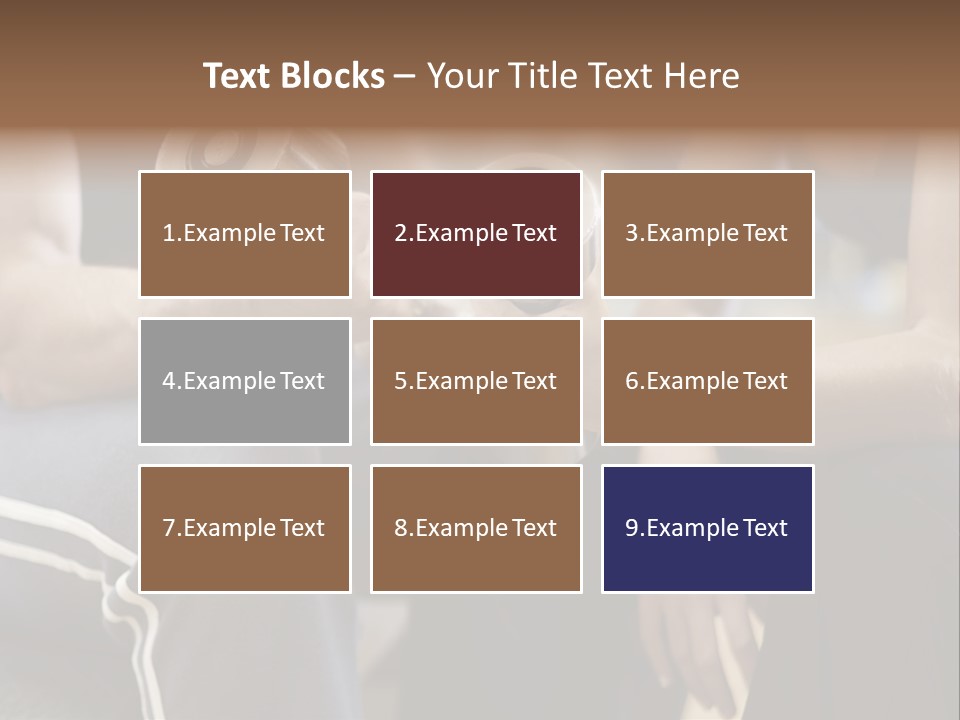 Trainer Strength People PowerPoint Template