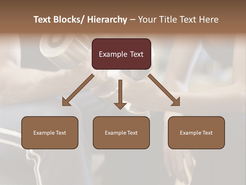 Trainer Strength People PowerPoint Template