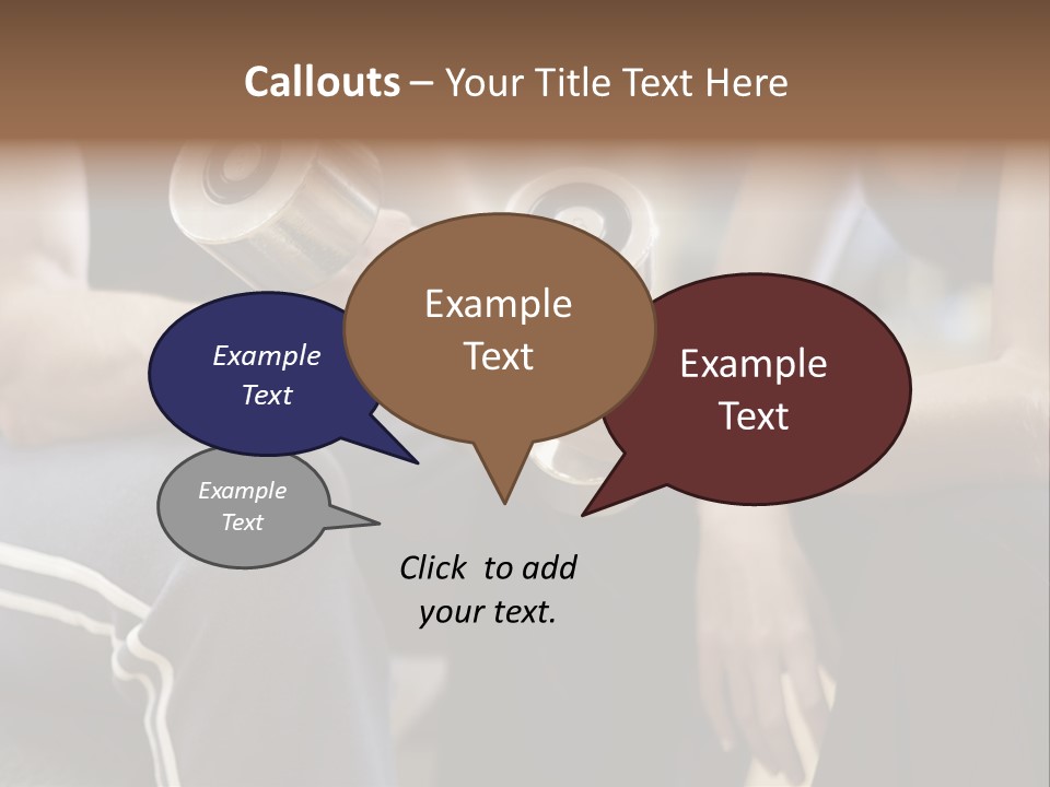 Trainer Strength People PowerPoint Template