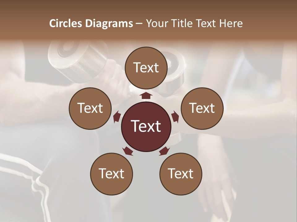 Trainer Strength People PowerPoint Template