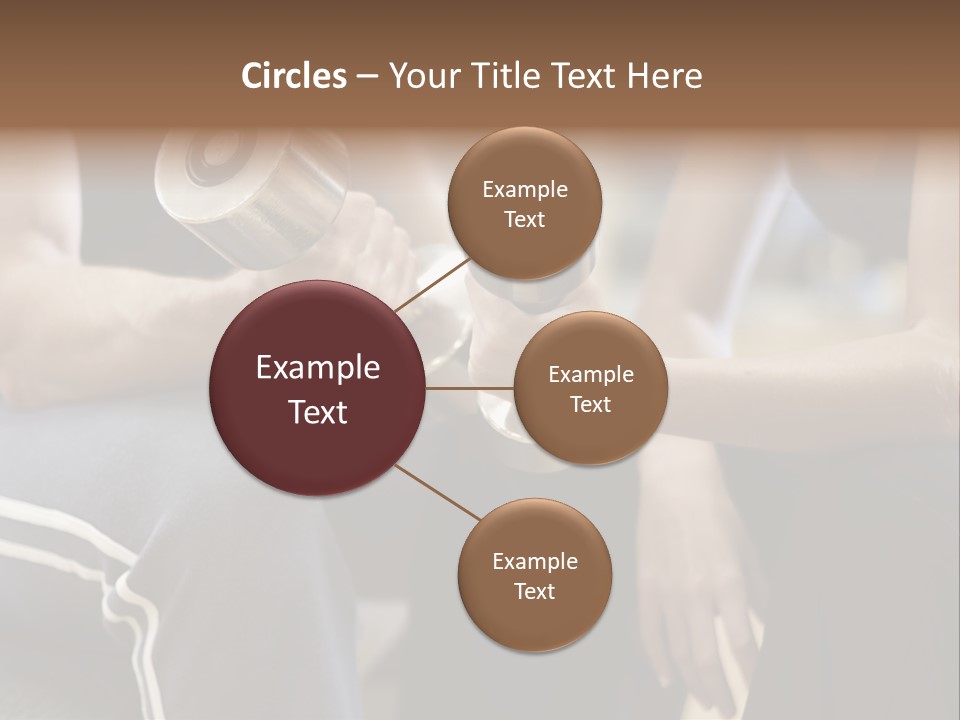 Trainer Strength People PowerPoint Template