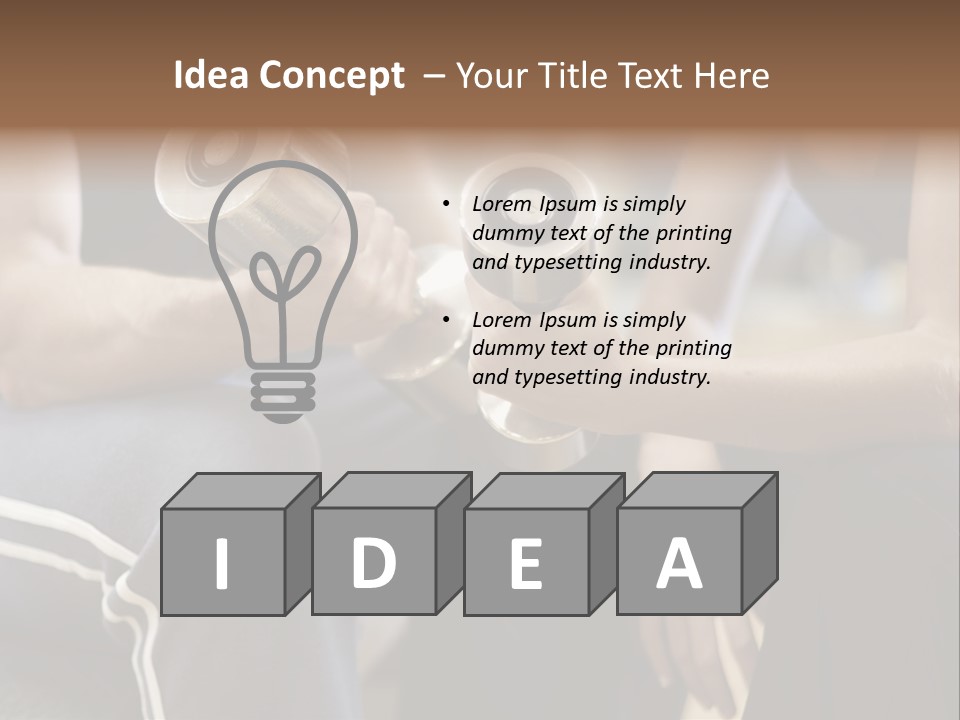 Trainer Strength People PowerPoint Template