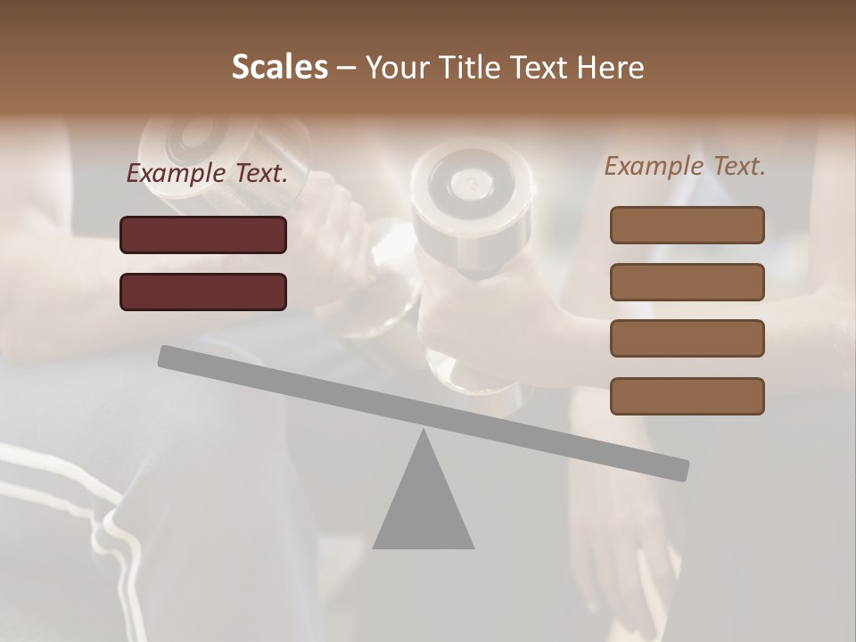 Trainer Strength People PowerPoint Template