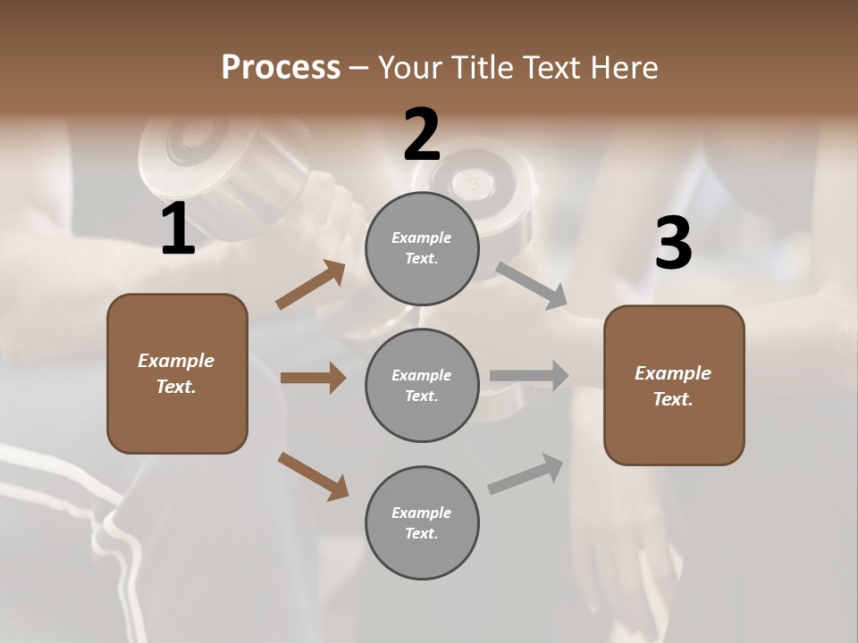 Trainer Strength People PowerPoint Template