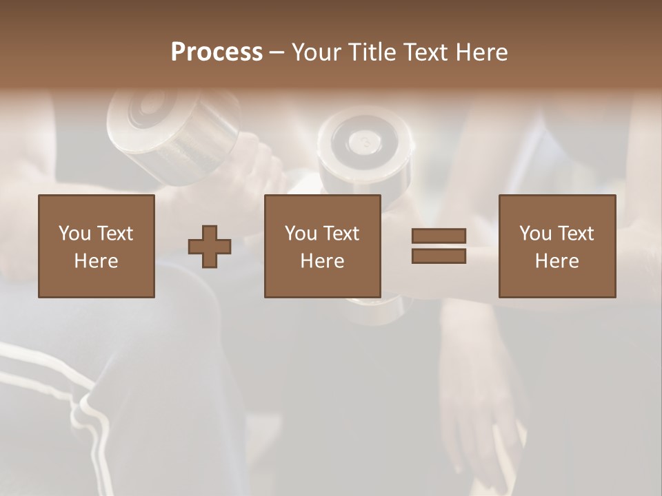 Trainer Strength People PowerPoint Template