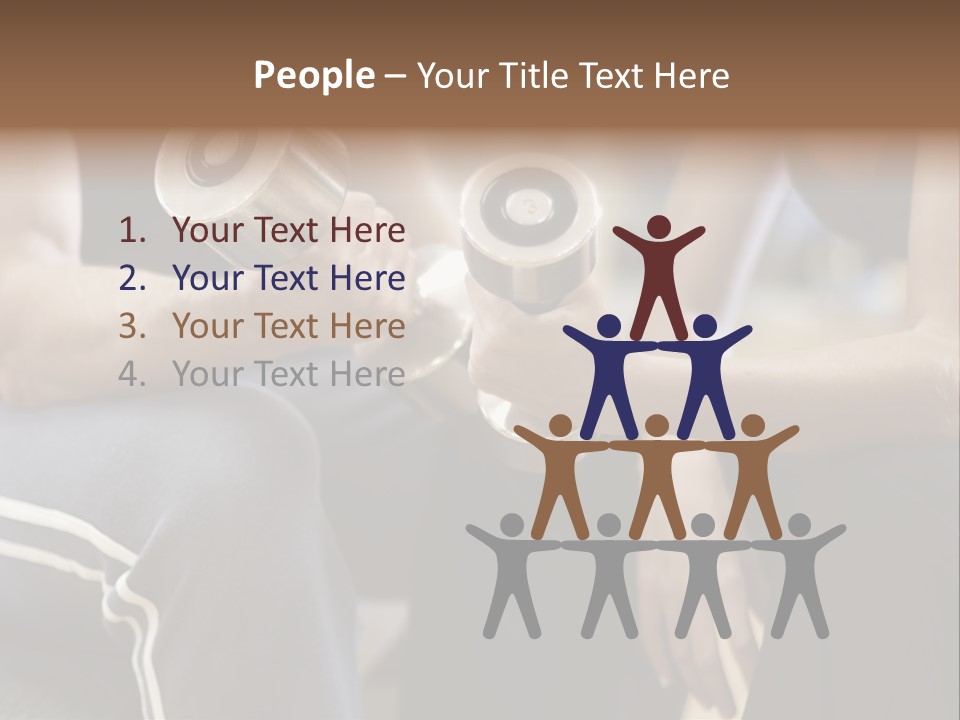 Trainer Strength People PowerPoint Template