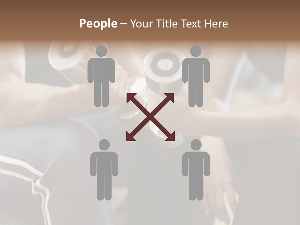 Trainer Strength People PowerPoint Template