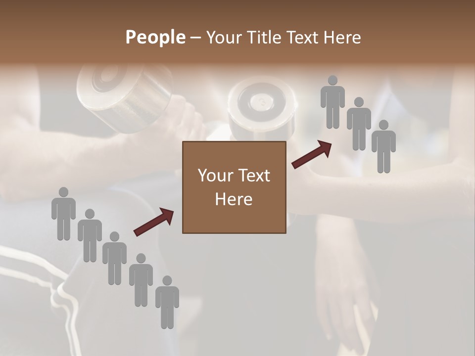 Trainer Strength People PowerPoint Template