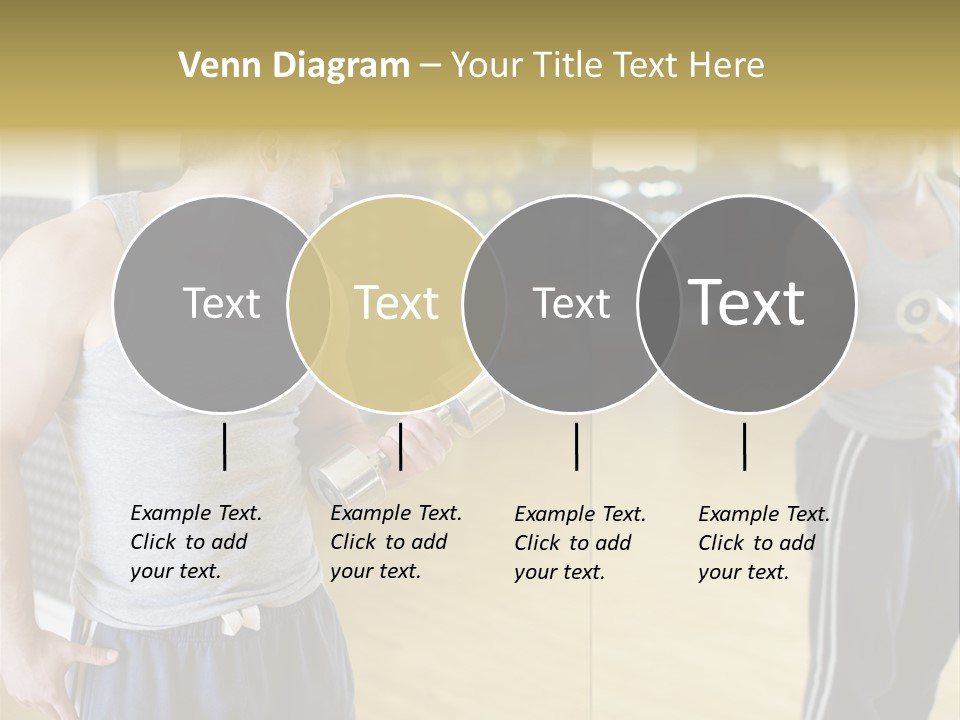 Bodybuilding Muscle Attractive PowerPoint Template