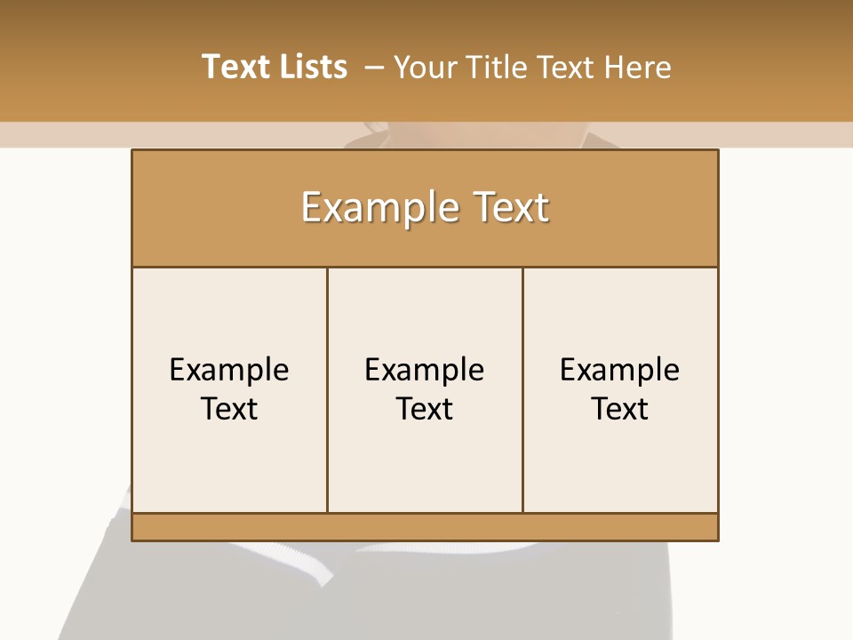 Tween Black Male PowerPoint Template