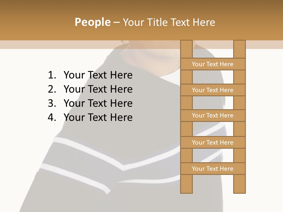 Tween Black Male PowerPoint Template