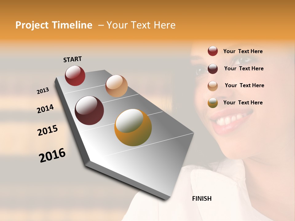 Business Executive Successful PowerPoint Template