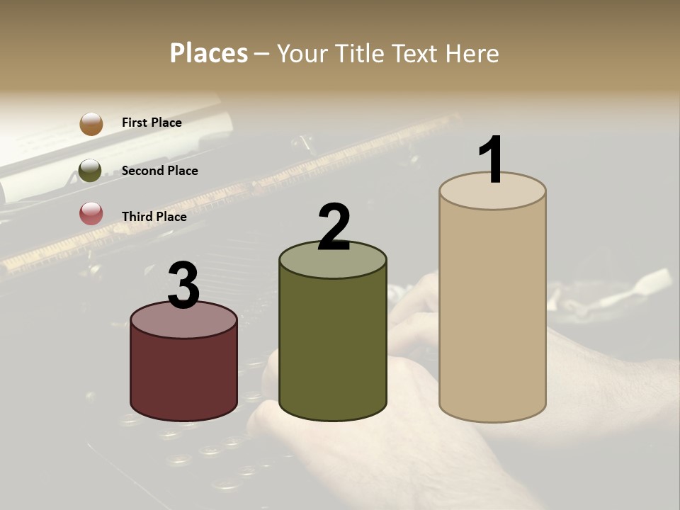 Busy Aged Work PowerPoint Template