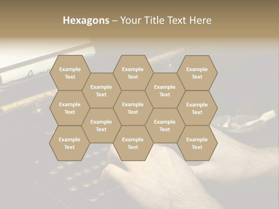 Busy Aged Work PowerPoint Template