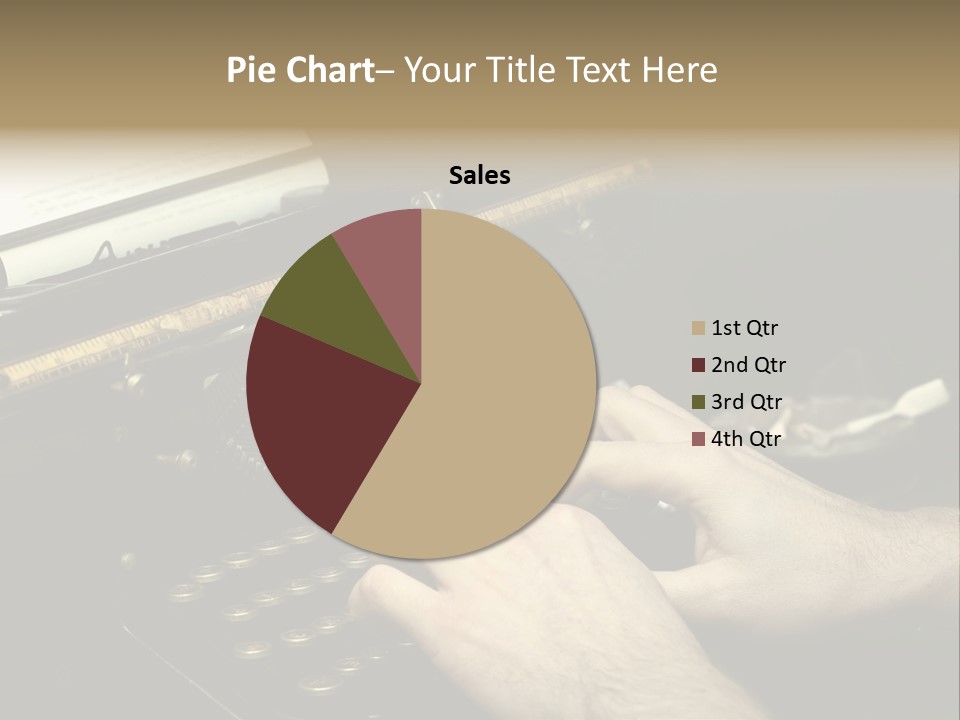 Busy Aged Work PowerPoint Template