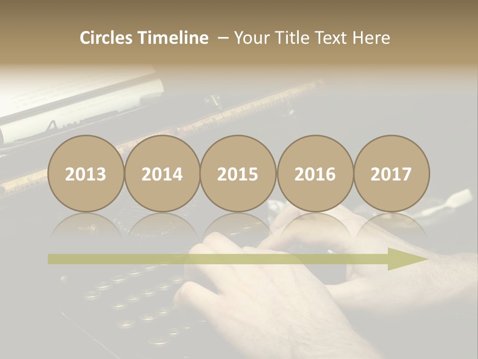 Busy Aged Work PowerPoint Template