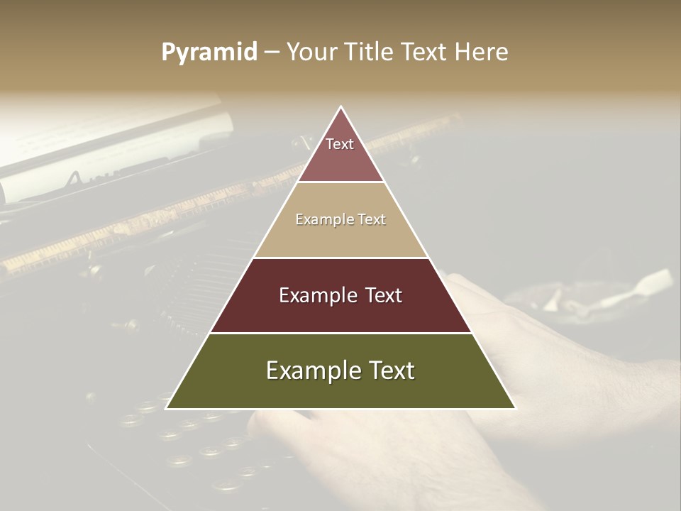 Busy Aged Work PowerPoint Template