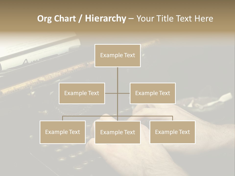 Busy Aged Work PowerPoint Template