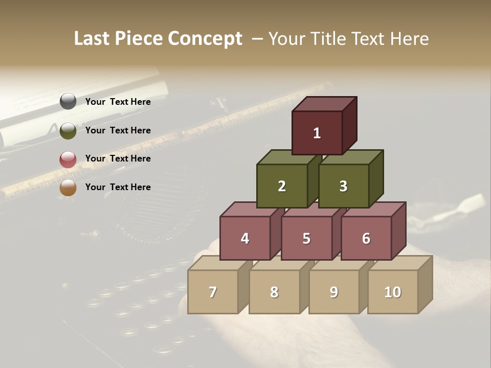 Busy Aged Work PowerPoint Template