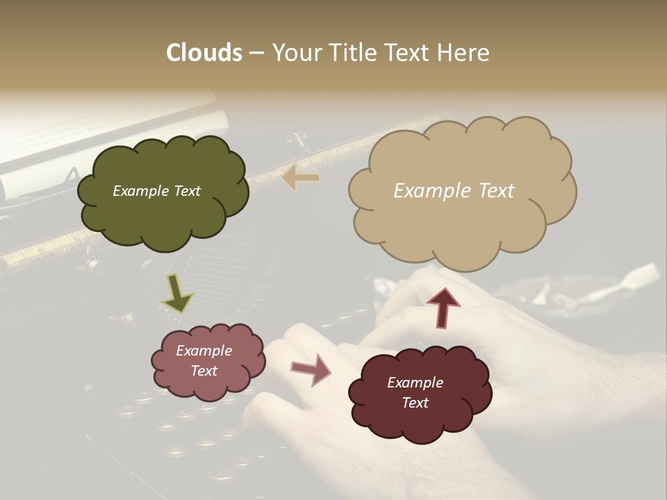 Busy Aged Work PowerPoint Template