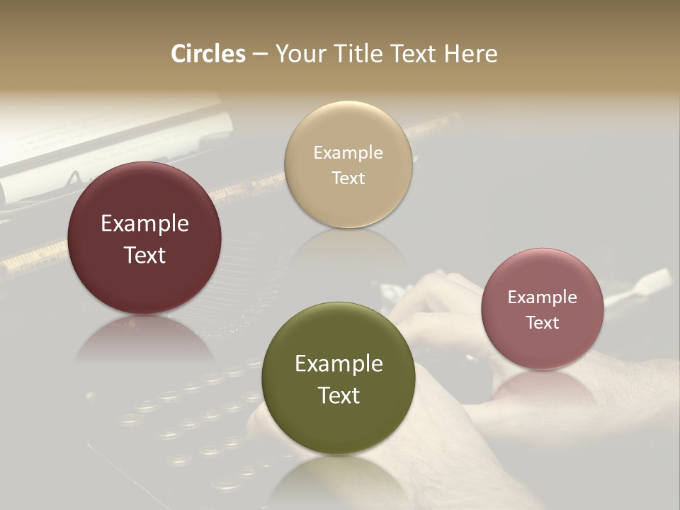 Busy Aged Work PowerPoint Template