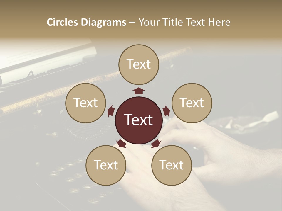 Busy Aged Work PowerPoint Template