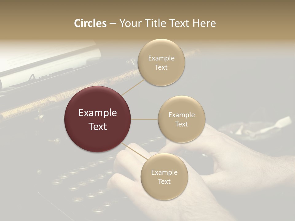 Busy Aged Work PowerPoint Template