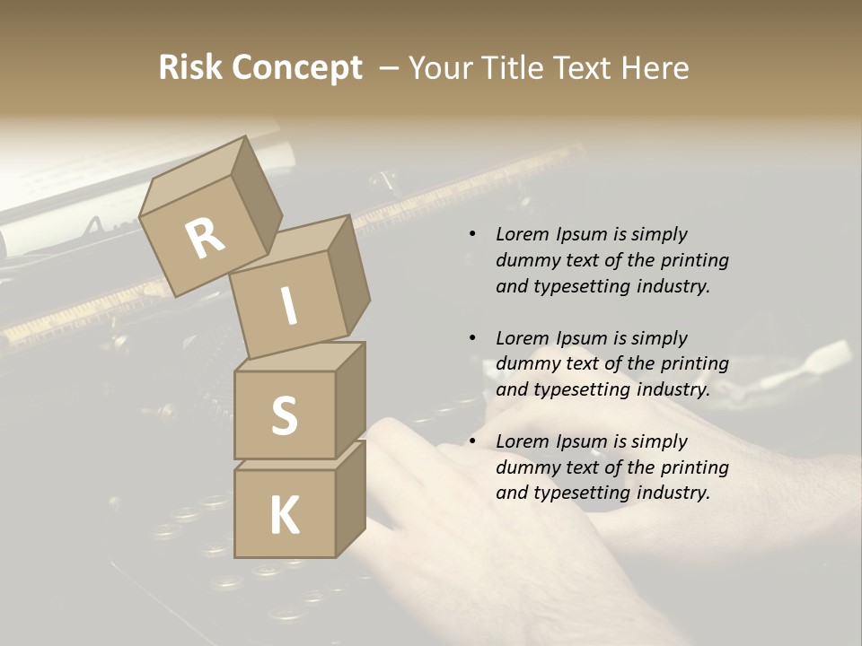 Busy Aged Work PowerPoint Template