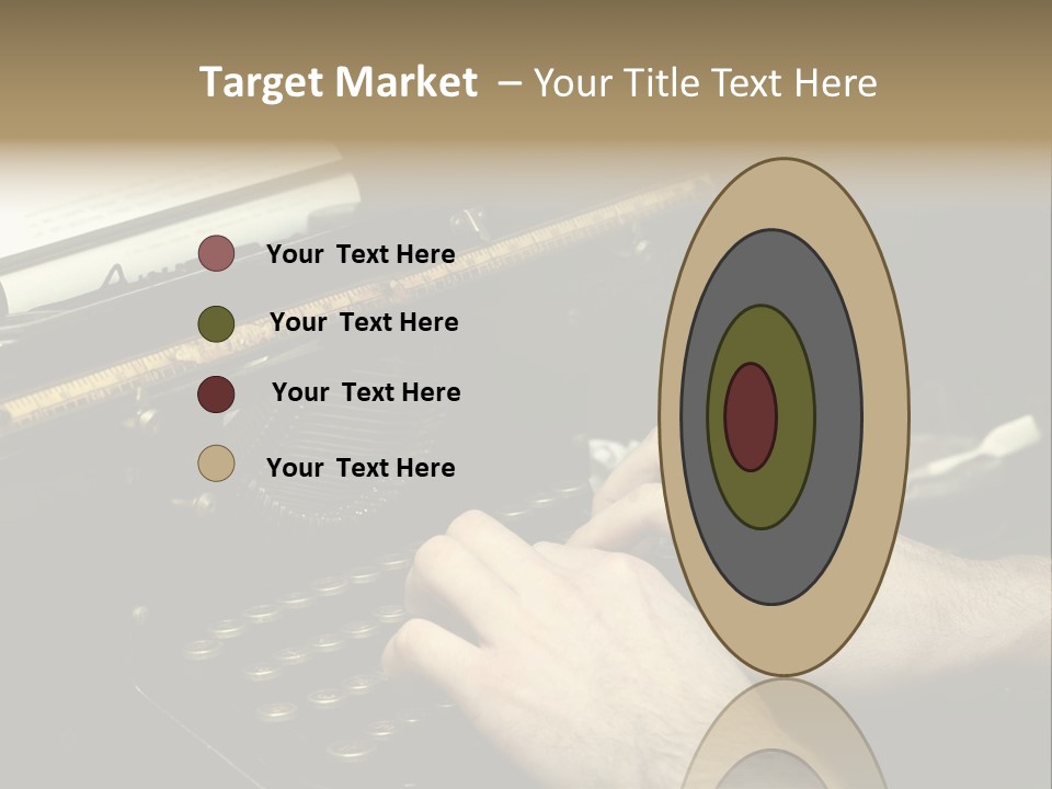 Busy Aged Work PowerPoint Template