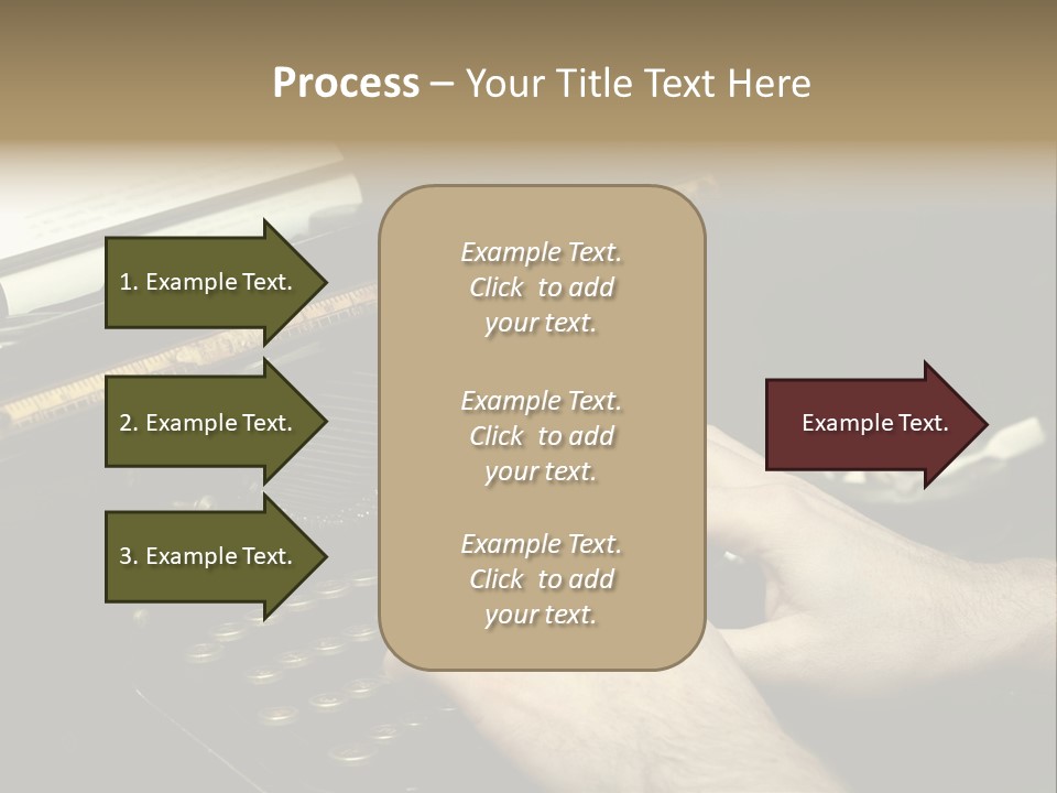 Busy Aged Work PowerPoint Template