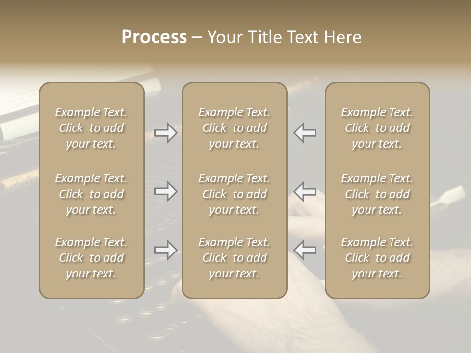 Busy Aged Work PowerPoint Template