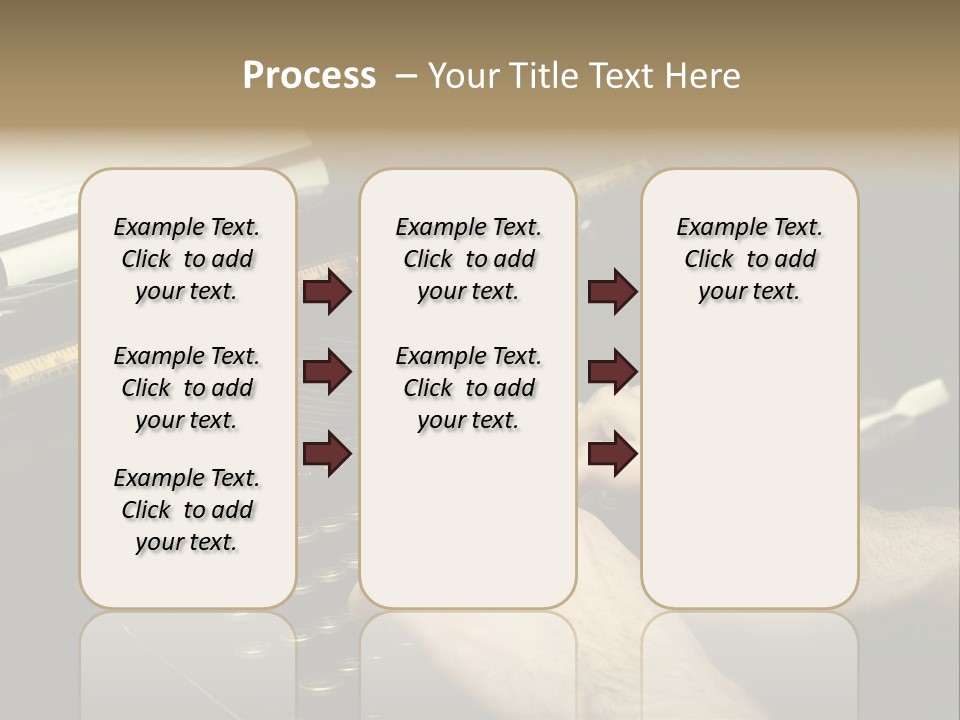 Busy Aged Work PowerPoint Template