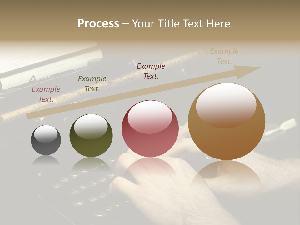 Busy Aged Work PowerPoint Template