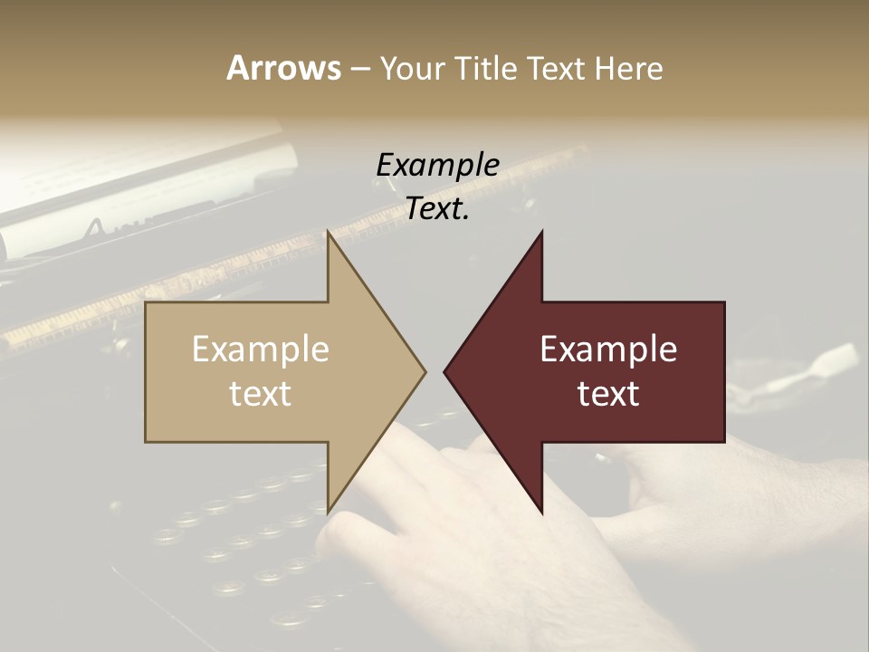 Busy Aged Work PowerPoint Template