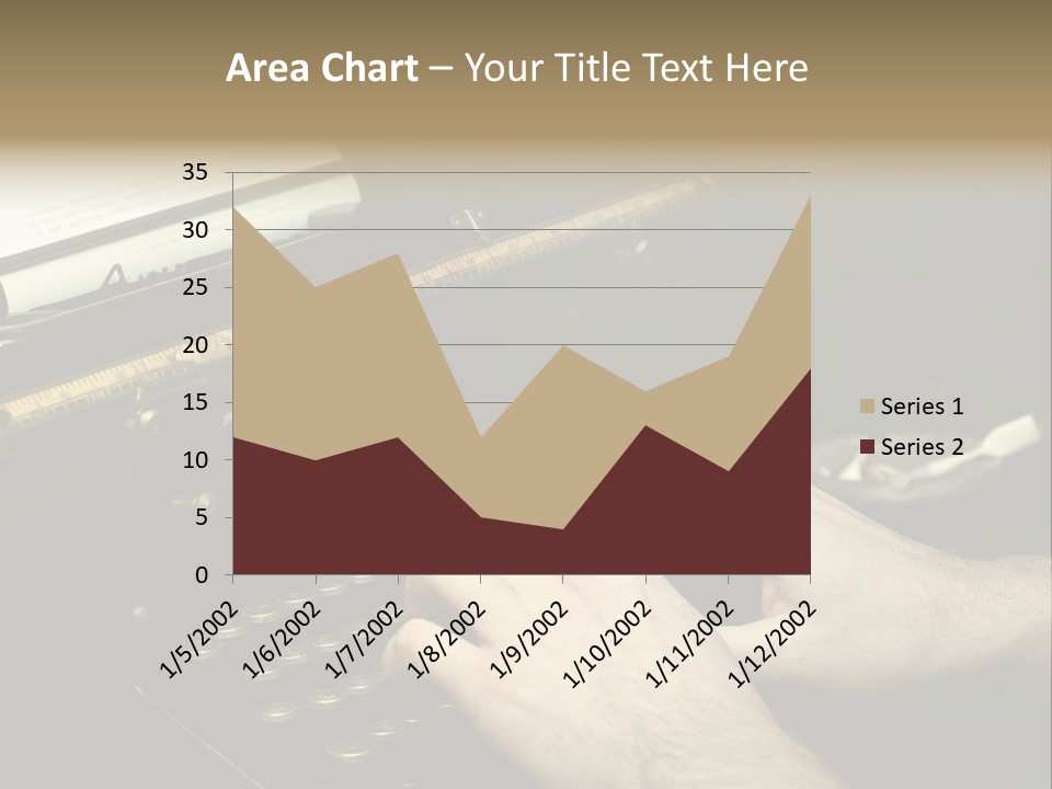 Busy Aged Work PowerPoint Template