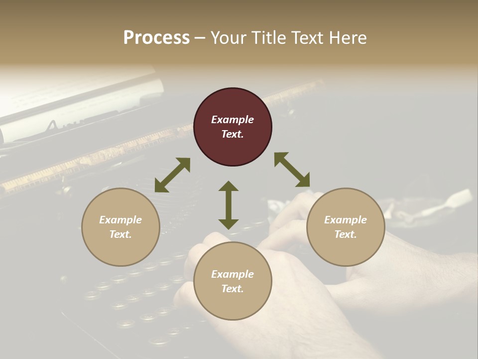 Busy Aged Work PowerPoint Template