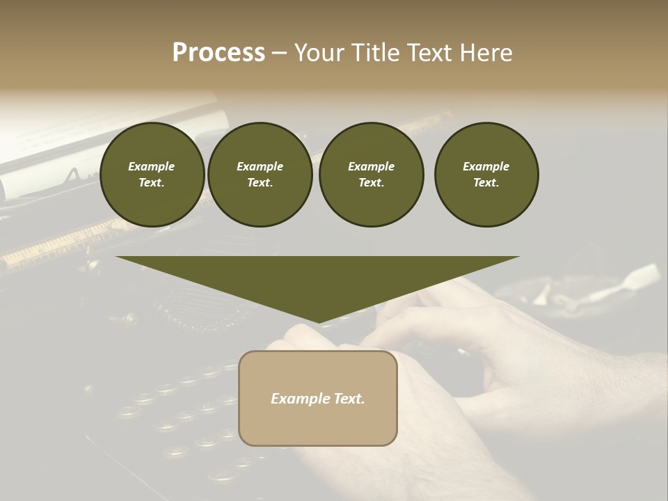 Busy Aged Work PowerPoint Template