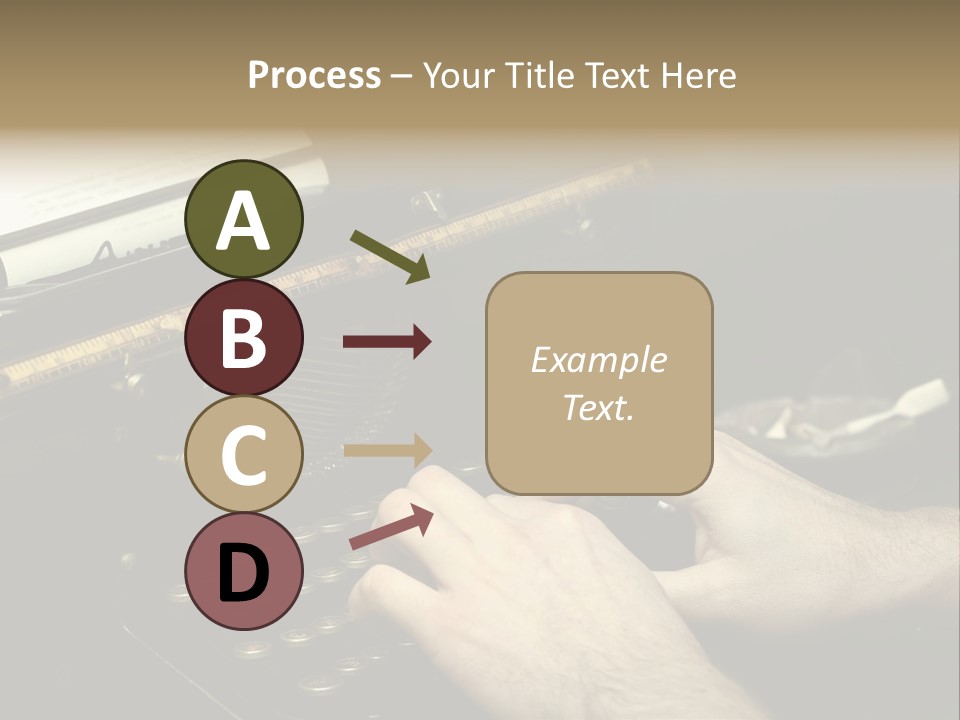 Busy Aged Work PowerPoint Template