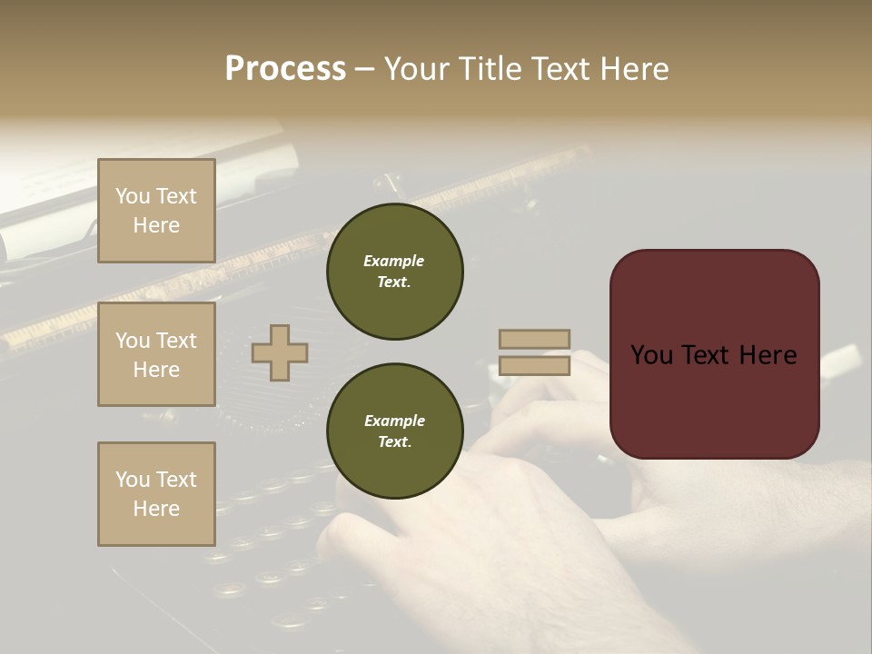 Busy Aged Work PowerPoint Template