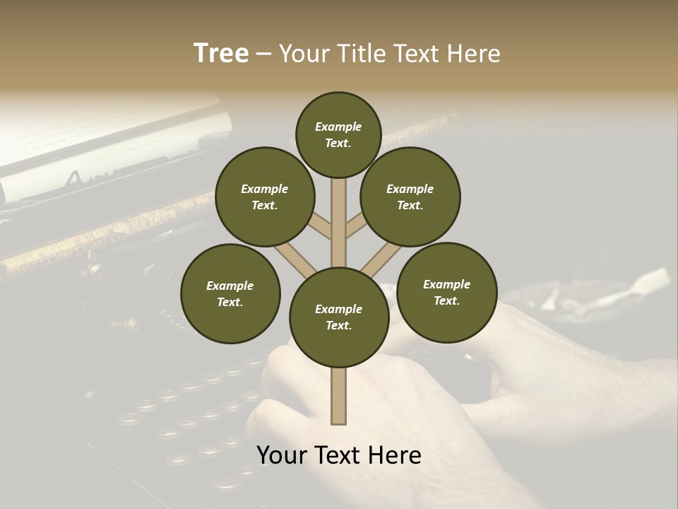 Busy Aged Work PowerPoint Template
