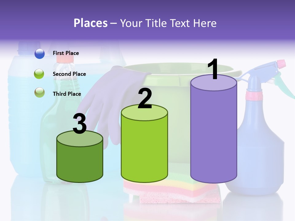 Laundry Cleanse Objects PowerPoint Template