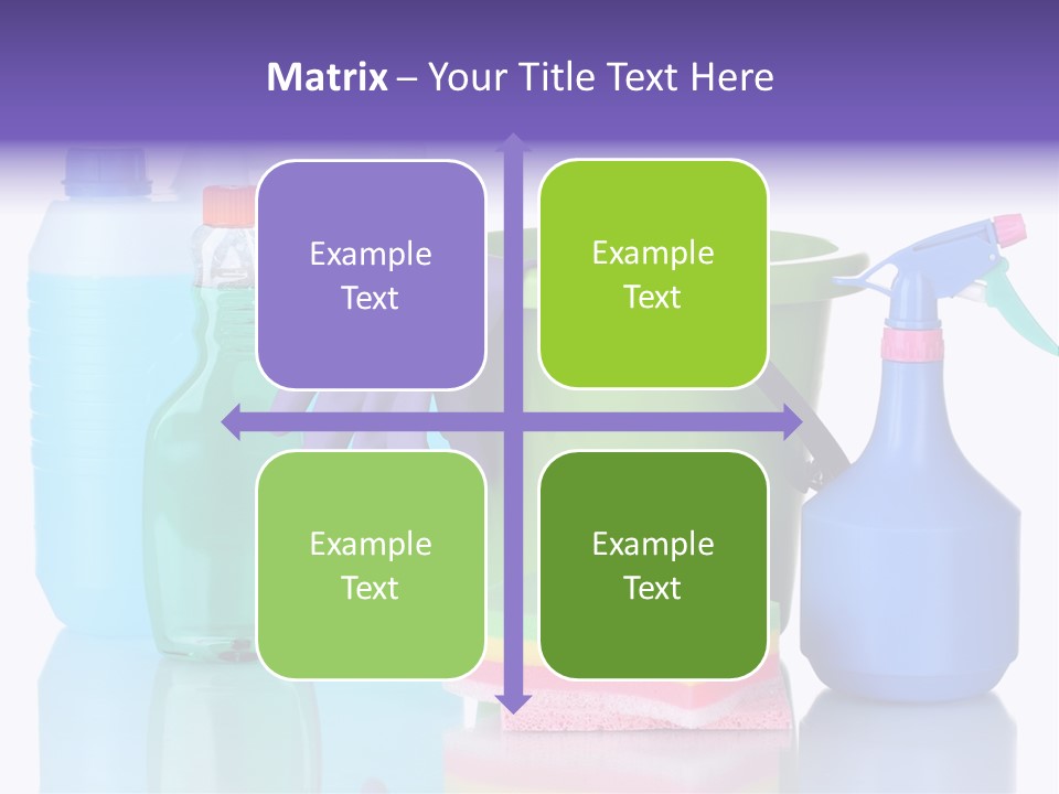 Laundry Cleanse Objects PowerPoint Template
