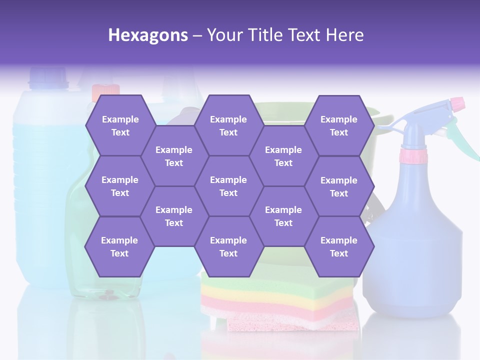 Laundry Cleanse Objects PowerPoint Template