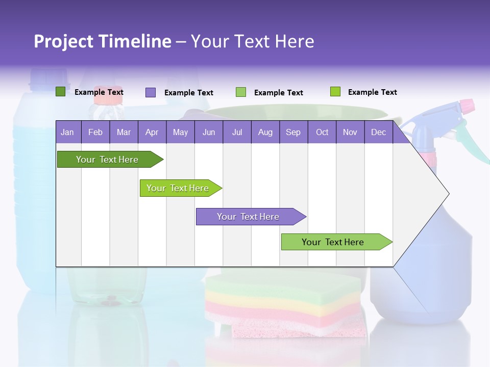 Laundry Cleanse Objects PowerPoint Template