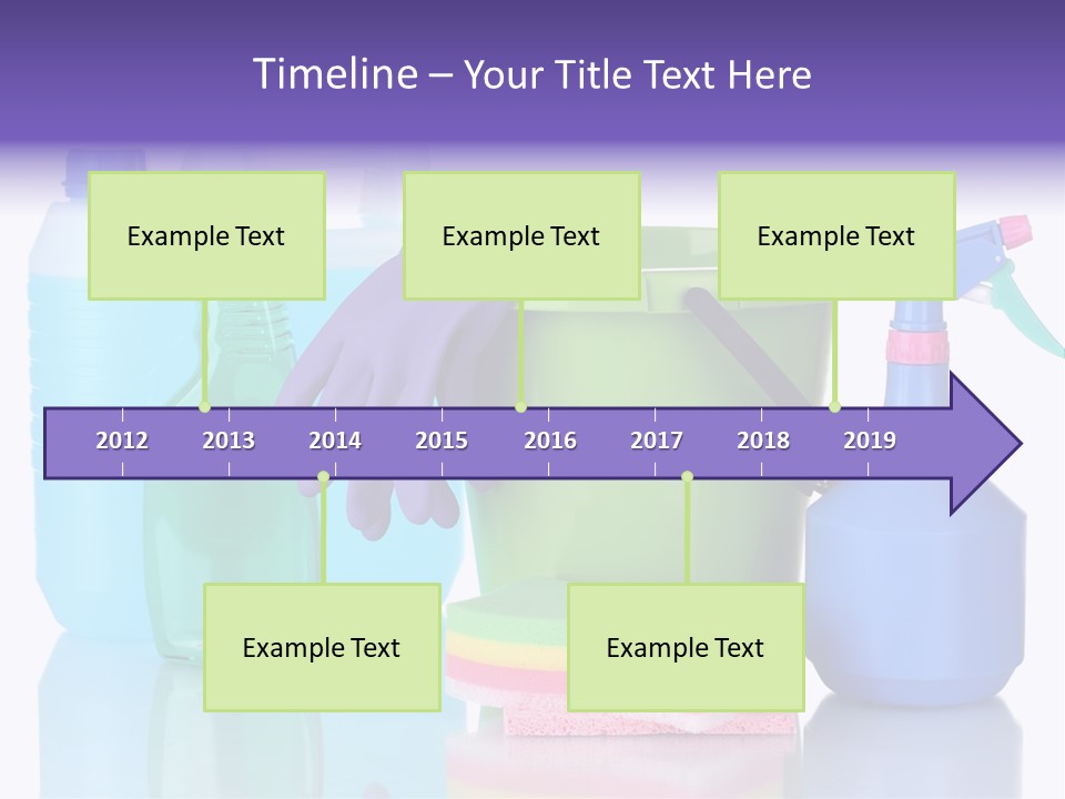 Laundry Cleanse Objects PowerPoint Template