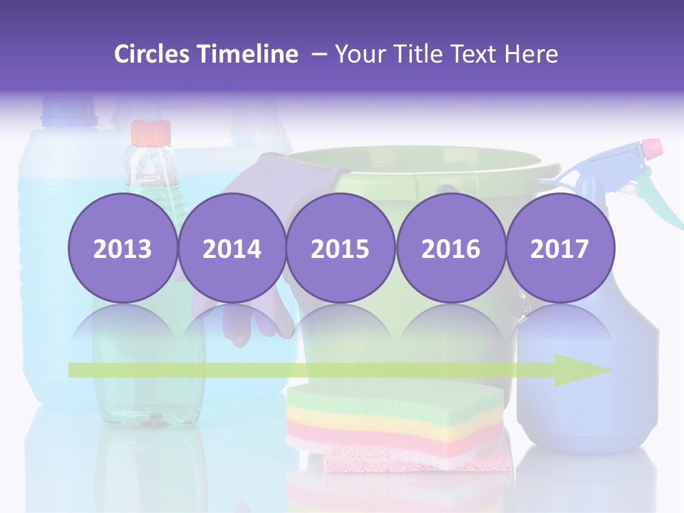 Laundry Cleanse Objects PowerPoint Template