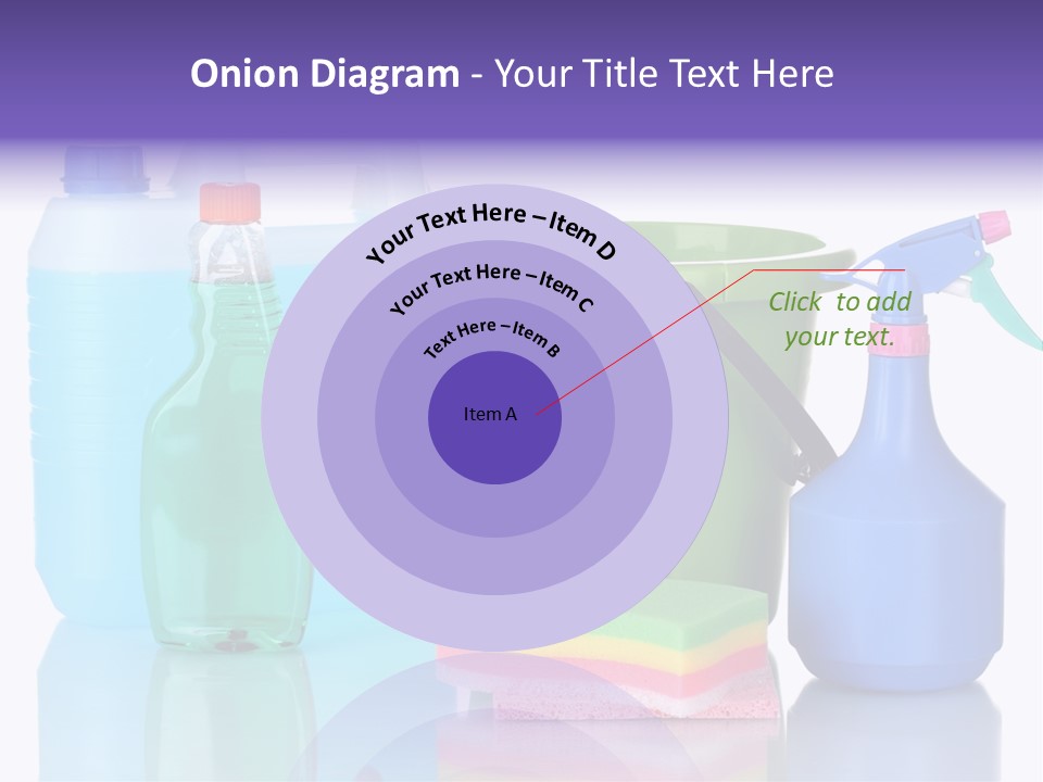 Laundry Cleanse Objects PowerPoint Template