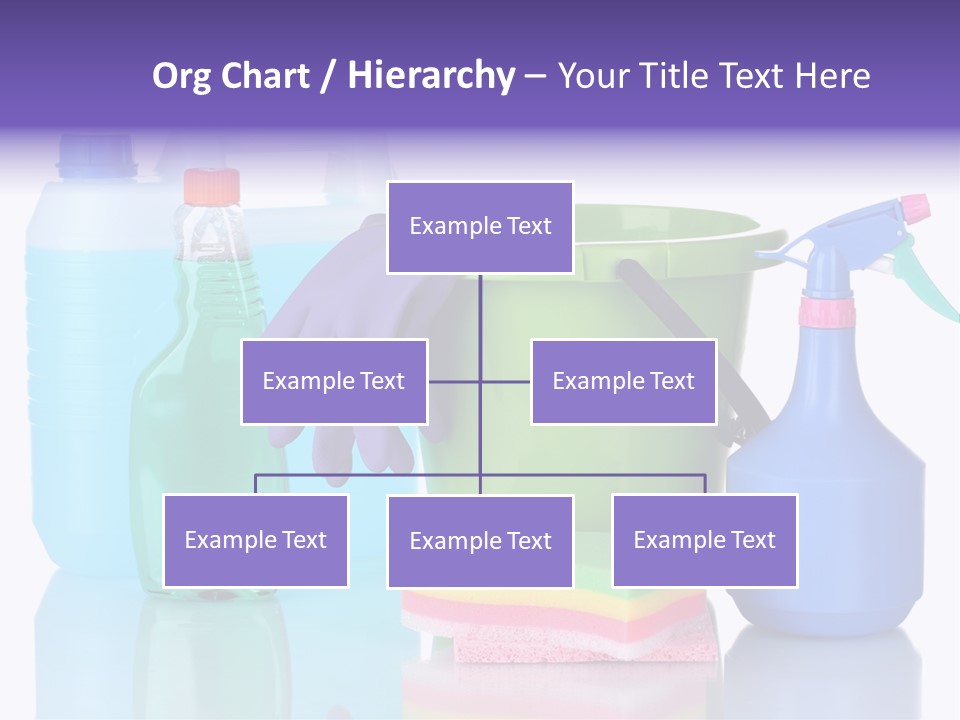Laundry Cleanse Objects PowerPoint Template